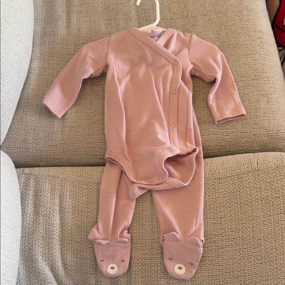 Carter's Lavender Baby Footie Set